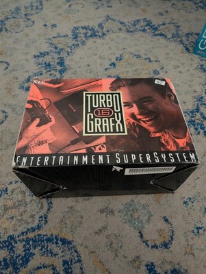 Turbo Grafx 16 Entertainment Supersystem Console Complete in Box Nec