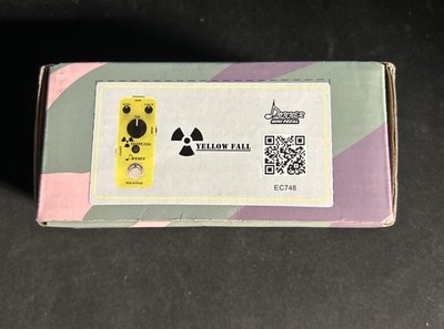NEW Donner Mini Guitar Effect Pedal EC1162 Yellow | Compact Stompbox