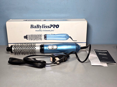 BaBylissPro Nano Titanium 1-1/4'' Soft-Bristle Hot Air Brush 1000 Watts