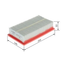 Engine Air Filter Fits Kia Stonic 1.0 1.2 1.4 1.6 2017-2025 Bosch F 026 400 634