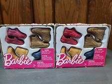 Mattel Barbie Ken Shoe Pack, Lot Of 2