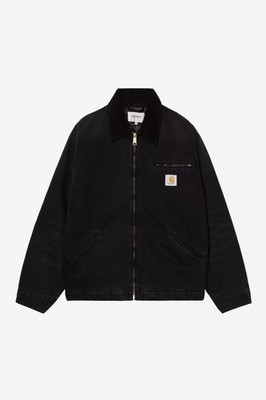 Carhartt WIP OG Detroit Jacket für Herren Black / Black stone canvas