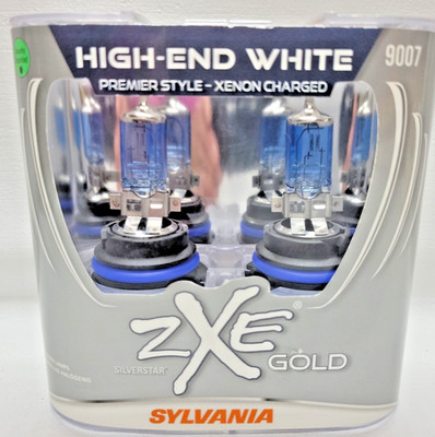SYLVANIA SILVERSTAR ZXE GOLD, # 9007 XENON CHARGED, (OF1) | eBay