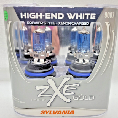SYLVANIA SILVERSTAR ZXE GOLD, # 9007 XENON CHARGED, (OF1) | eBay