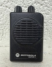 Motorola Minitor V 5 Pager A03KMS7238BC NO AC ADAPTOR UNTESTED AS-IS