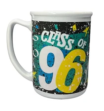 Vintage Class of 1996 Mug American Greetings Retro 90s Graduation Coffee Cup