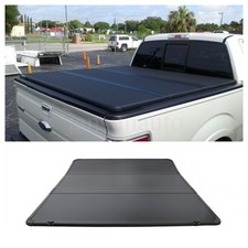 Hard 3-fold Tonneau Cover For 2019-2026 Silverado Sierra 1500 5.8ft Truck Bed