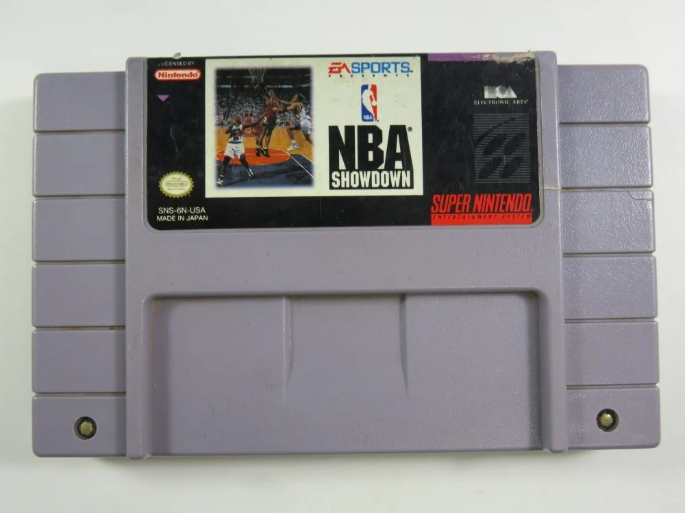 NBA SHOWDOWN SUPER NINTENDO (SNES) NTSC-USA (CARTRIDGE ONLY)