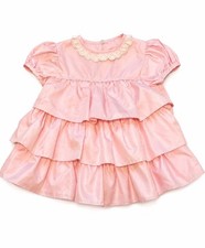 Vintage Betti Terrell by Johnston Pink Party Dress 18M USA made