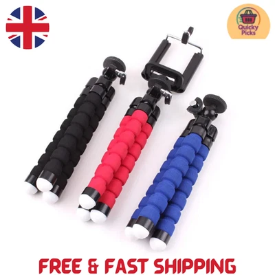 Soporte de montaje de trípode grande pulpo universal agarre para GoPro Hero 10 9 8 7 6