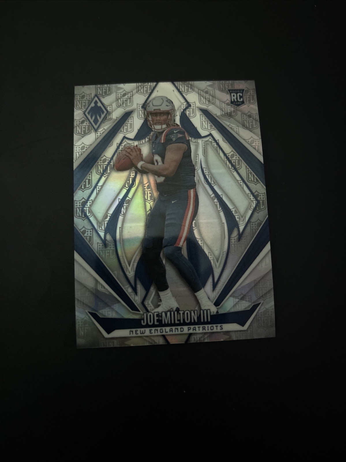 2024 Panini Phoenix - Rookies Joe Milton III #205 NFL Shield /150 (RC)