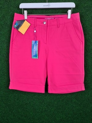 ALBERTO Audrey-K Golfshorts - Damen (Pink, 40, 3xDry Cooler, modern fit)