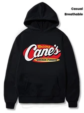 Men's Raising Cane's Chicken Fingers Graphic Hoodie - Officially Inspired Fast F