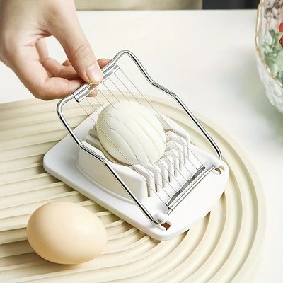 Eierschneider Schneider Gekocht Kunststoff Edelstahl Küche EGG Schneider/Schneiden