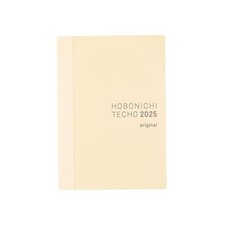 Hobonichi Techo 2025 A6 Notebook 1 Page per Day Original Paper, Used Condition