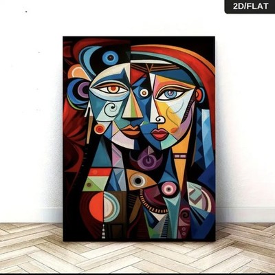 Picture/Poster/Banner After Pablo Picasso Art Modern No. 2 Wall Art, -70x100/3837