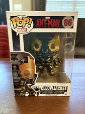 NEW! ~  Funko Pop! Marvel #86 Yellowjacket Ant-Man Movie 2015 Vinyl Figure