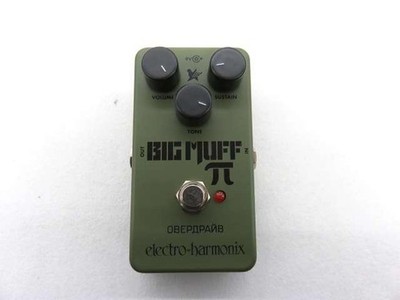 ELECTRO-HARMONIX GREEN RUSSIAN BIG MUFF Distortion Pedal