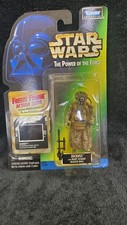 Star Wars The Power of the Force Zuckuss Action Figure with Freeze Frame.