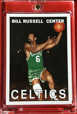 Topps 2007-08 Bill Russell The Missing Years Insert #BR67 Boston Celtics