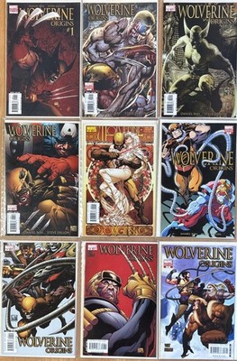 WOLVERINE ORIGINS 1-35 Near Complete Run #10 Key 1st DAKEN 5 Variants! Marvel NM