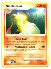 Ninetales Pokemon Rare Platinum 36/127 on eBay