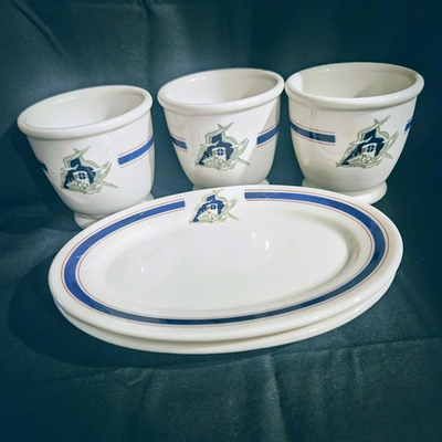 #ad #ad Vintage Alcoa Steamship Co. Restaurant Ware $50.00