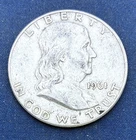 1961-D Franklin Half Dollar  -Silver Coin  - combined shipping avail.