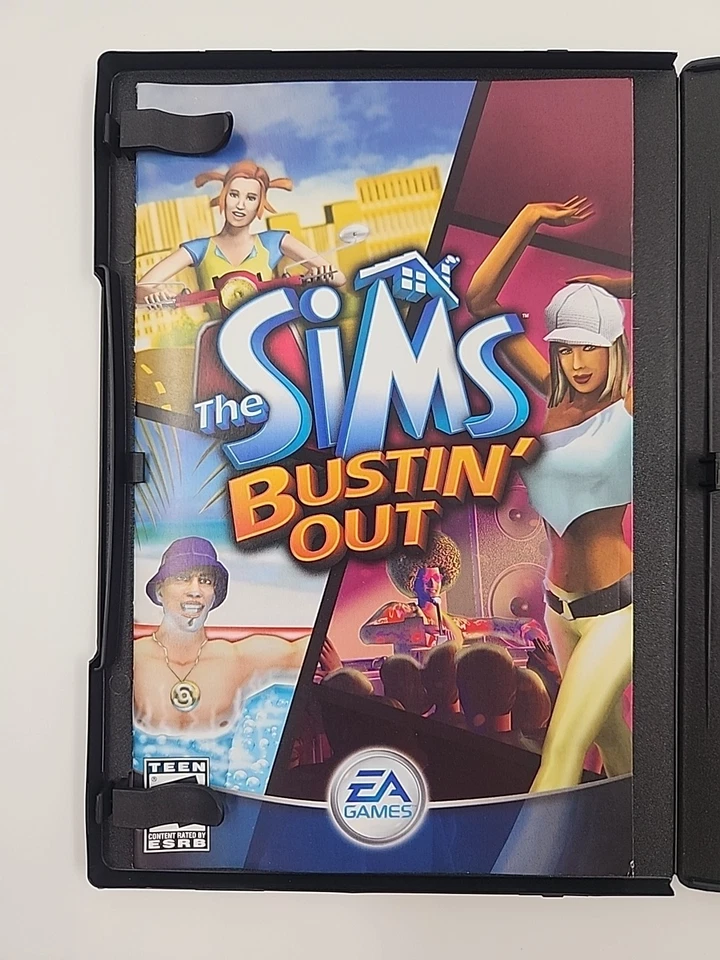 The Sims Bustin' Out PS2 PlayStation 2 completo na caixa - Imagem 4 de 4