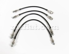 Ferrari 308 Qv 328 Mondial Steelflex Brake Hose Set New Ferrari 308 Qv 328 Mondial Steelflex Brake Hose Set New