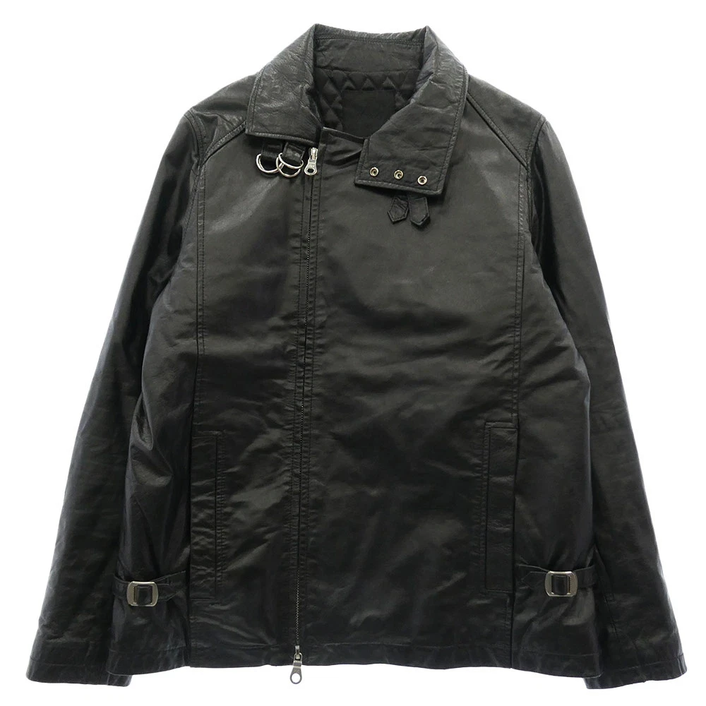 Black Leather Outer Shell Stussy Coats, Jackets & Vests for Men