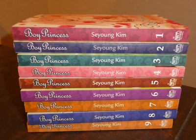 Boy Princess Vol 1-9 by Seyoung Kim English BL Yaoi Manga Set Net Comics