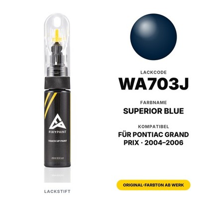 Lackstift Für Pontiac Grand Prix WA703J Superior Blue Set Steinschlag Reparatur
