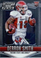 2015 Panini Prizm Draft Picks #175 Derron Smith RC - FB