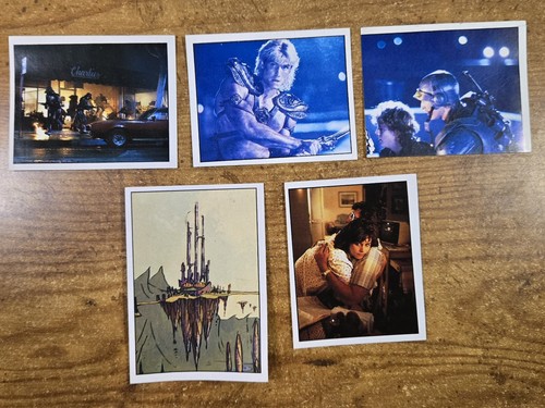 VTG 1987 MASTERS OF THE UNIVERSE Panini Movie Sticker Album Partially Filled - Picture 11 of 12