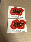 Star Wars Reproduction Fire Pit Sticker Sheet Ewok Village Playset 1983 Kenner