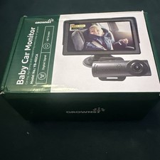 Grownsy Baby Car Monitor YB-402CA 4.4" HD 1080P Night Vision Camera