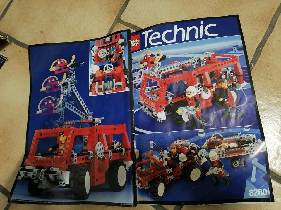 LEGO Technic 8280 Feuerwehrauto 1995 Vintage Sammlerstück mit OVP Selten - Bild 2 von 4