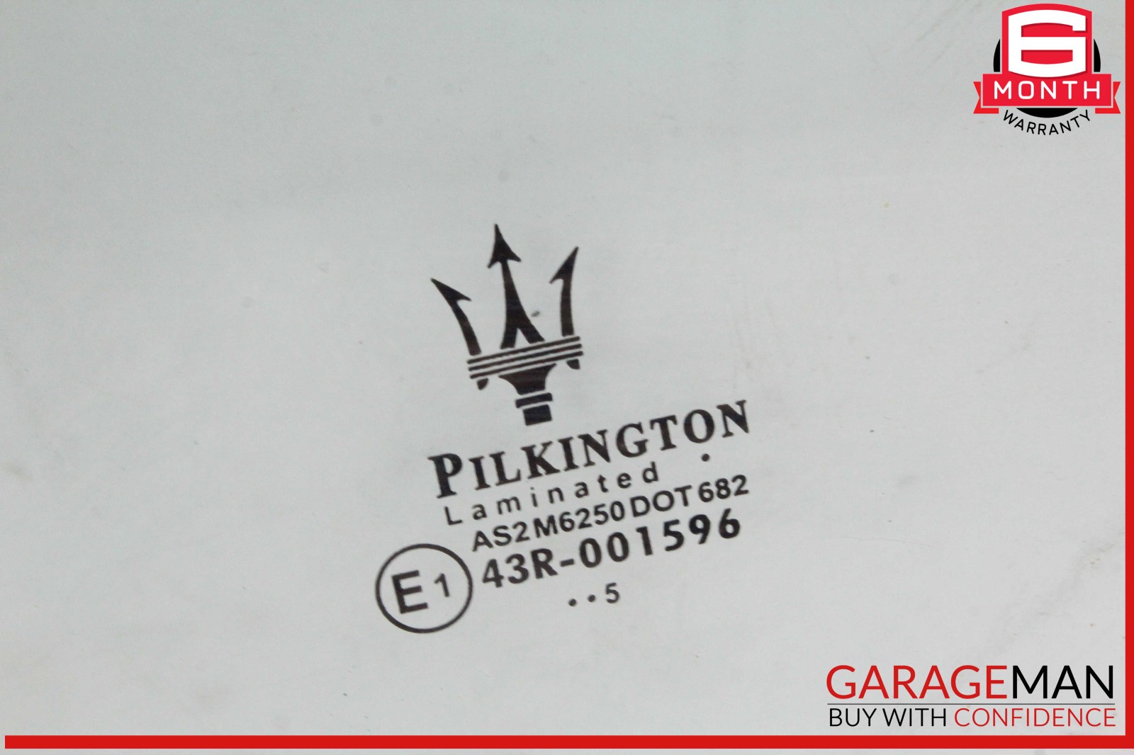 03-13 Maserati Quattroporte M139 Rear Left Side Door Window Glass OEM