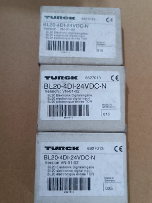 1 Pcs Brand New TURCK BL20-4DI-24VDC-N 6827013 Module Fast shipping DHL/Fedex*