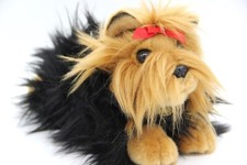 Miyoni By Aurora Yorkie Stuffed Animal Realistic Yorkshire Terrier Plush 10 in