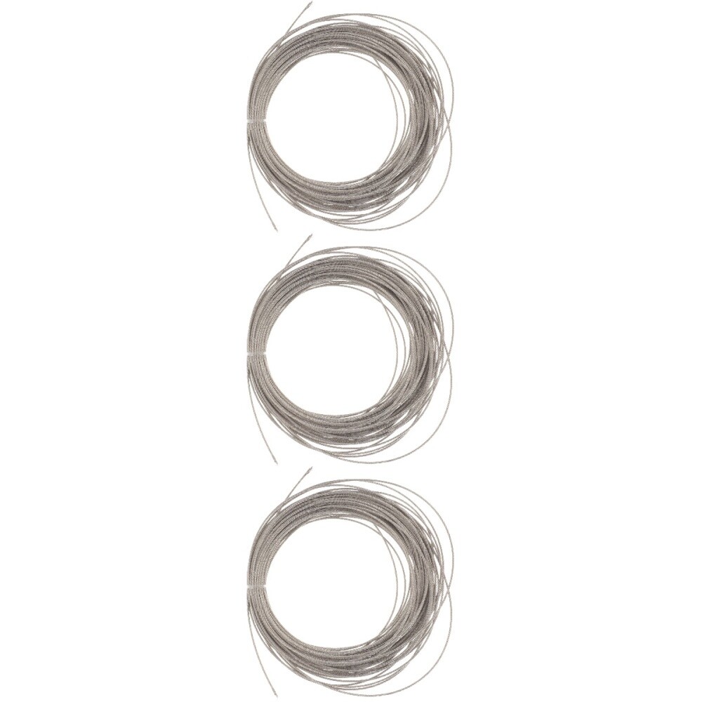 Set of 3 Wire Rope Outdoor Clothesline Braided Stainless Steel Cable eBay