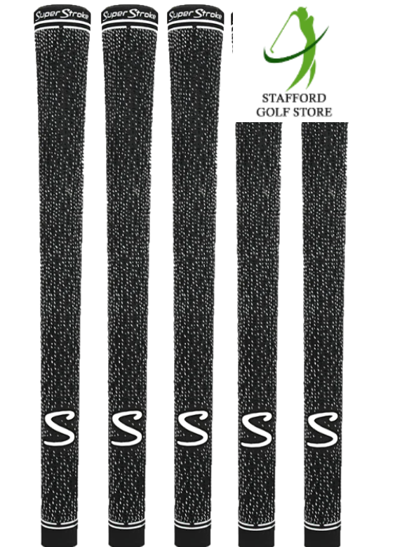 Lot De 13 Poignées Golf Superstroke S Tech Cord Noir - Standard - Neuves