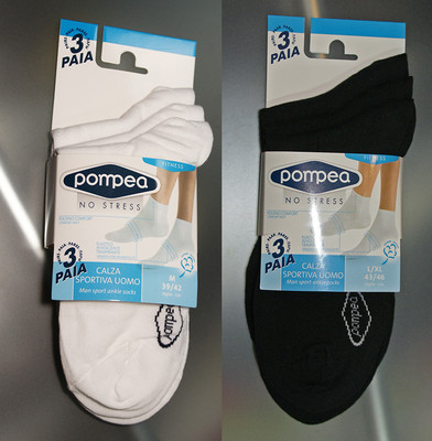 Calza sportiva uomo Pompea - Bike Socks - 3 Paia