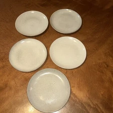 5 Project 62 Solene Salad Plates Blue – Gray 8 Inch Stoneware Near Perfect Nice!