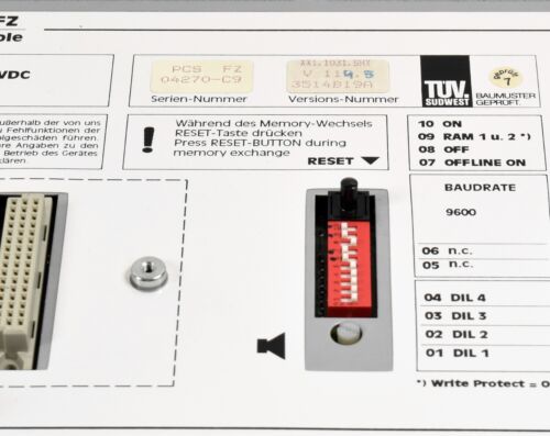 Systeme Lauer Bedienkonsole PCS110FZ, XX1.1031.SHK, V114.5, 3514B19A - Picture 3 of 5