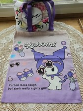 Kuromi Canvas Tote Bag New