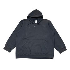 Vintage Y2K Nike Silver Tag Center Swoosh Hoodie Pullover Men's Large