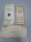 Vintage 1926 Continental Casualty Company Financial Accident Policy Chicago — photo 1