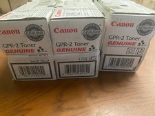 3pk NEW SEAL GENUINE Canon GPR-2 Black Toner Cartridge GPR2 1389A004 FREE SHIP